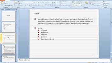 Views -- List view, Grid view, expanded list view