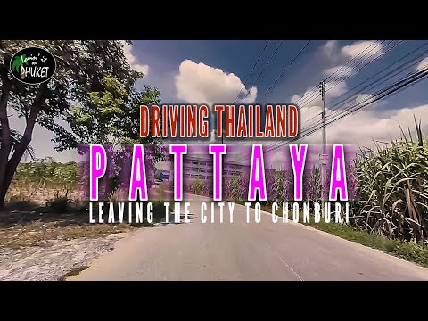 Rural Chonburi || Leaving Pattaya to Find a Waterfall || Driving Thailand