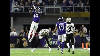 Minnesota Vikings Vs  New Orleans Saints 2017 NFC Divisional Round Highlights!
