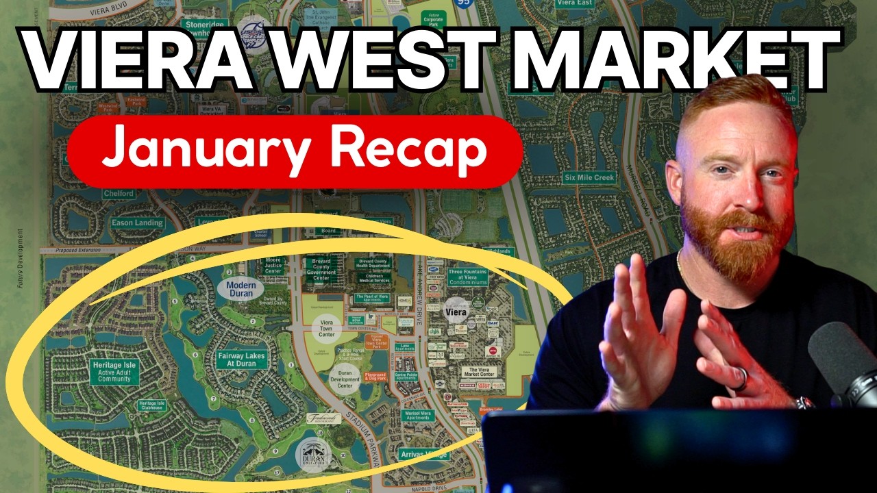Обзор рынка недвижимости | Январь 2026 г. (Виера-Уэст, Флорида)