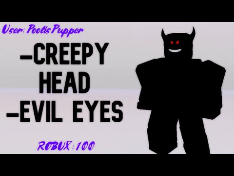 Awesome Roblox Creepy Head Outfits Youtube - top 10 scariest roblox outfits