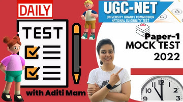 Most Expected MCQs for August exam| Paper 1 Brahmastra  | NTA UGC-NET JRF 2022 with Aditi Mam