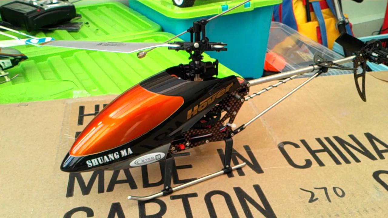 double horse 9100 electric helicopter YouTube