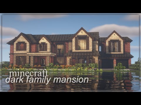 - minecraft - dark family mansion 🌼✨ [speed build] - cocricot