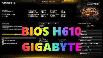 Thiết lập Boot ROM main Gigabyte H610