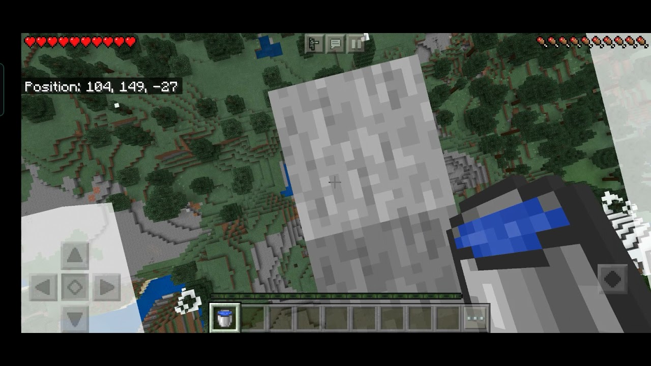 WATER BUCKET TRICK IN MINECRAFT YouTube