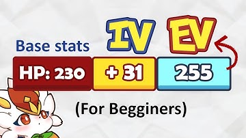 Pokemon | IVs and Evs explained 2025 (easy to understand guide)