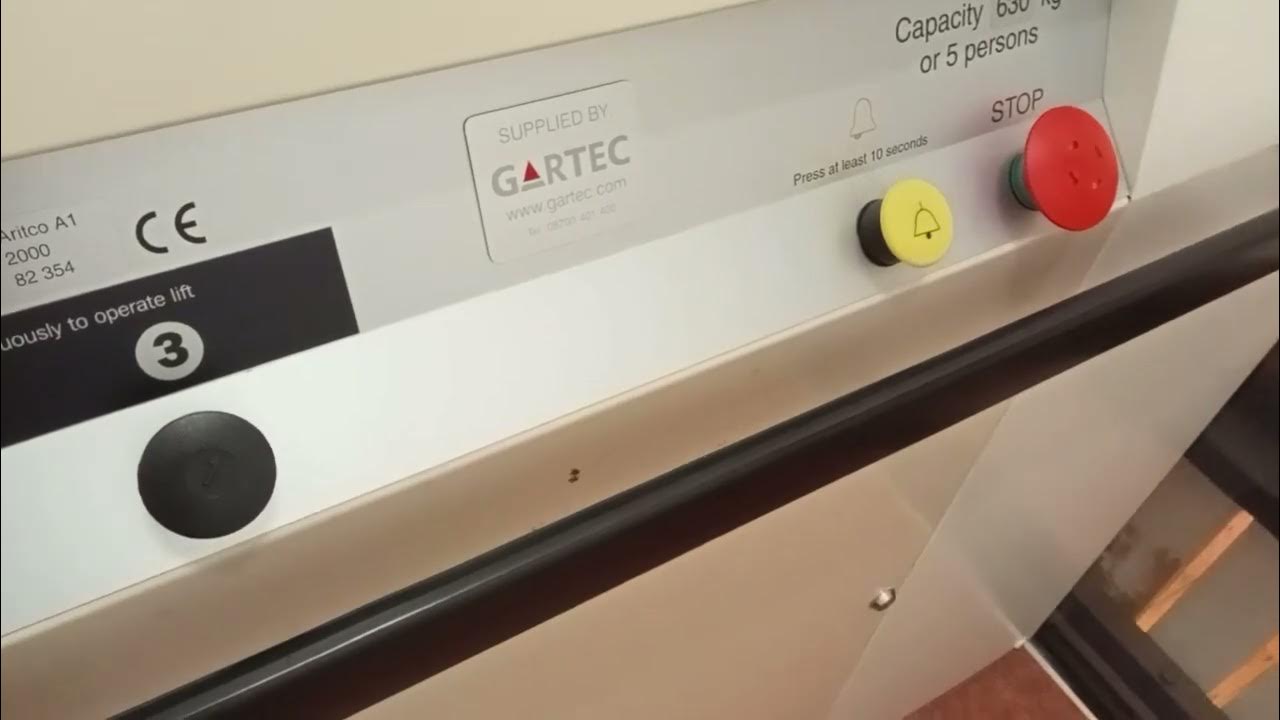 Gartec, Aritco platform lifts Museum of London Docklands, Canary Wharf. YouTube