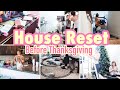 THANKSGIVING PREP | NASTY KIDS BEDROOM CLEANING, UNDER COUCHES &amp; X-MAS DECOR | CLEAN WITH ME 2023