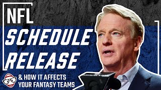 NFL Schedule Release: Fantasy Winners and Losers