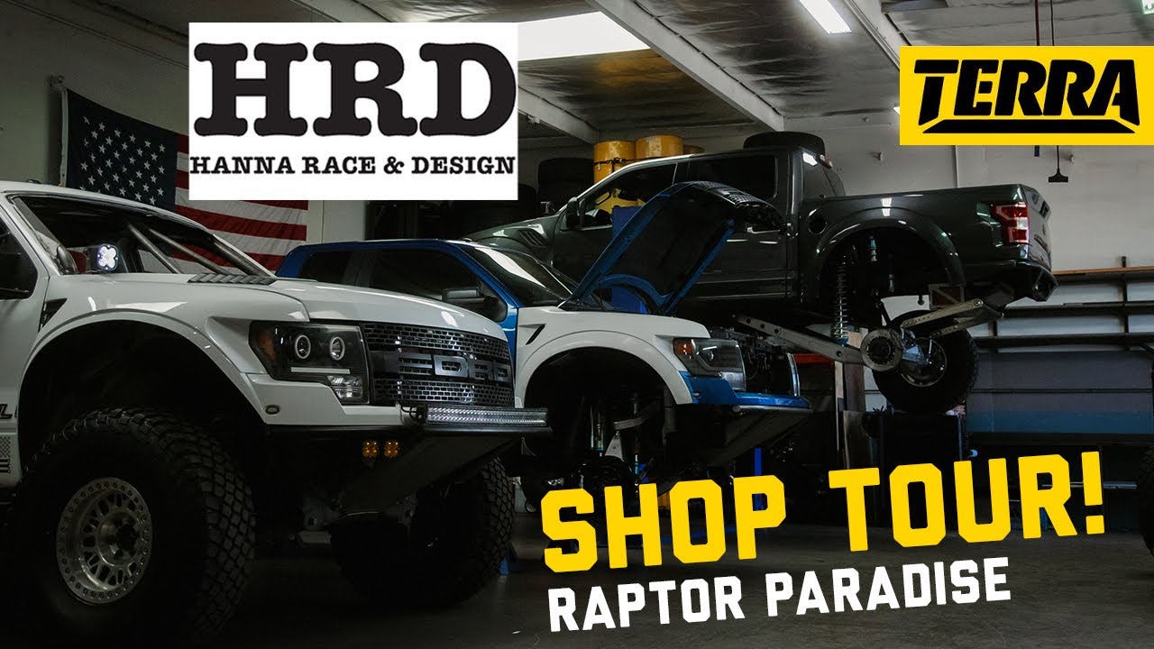 Hanna Race and Design Shop Tour YouTube