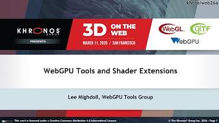 3D on the Web 2026 - WebGPU Tools and Shader Extensions Net Worth