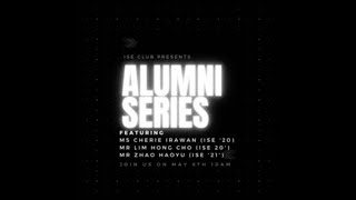 ISE Alumni Series - Class of 2020 and 2021