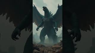 Godzilla+ Eagle Amazing Animals Fusion, new creature formed #aifusion #godzilla #eagles