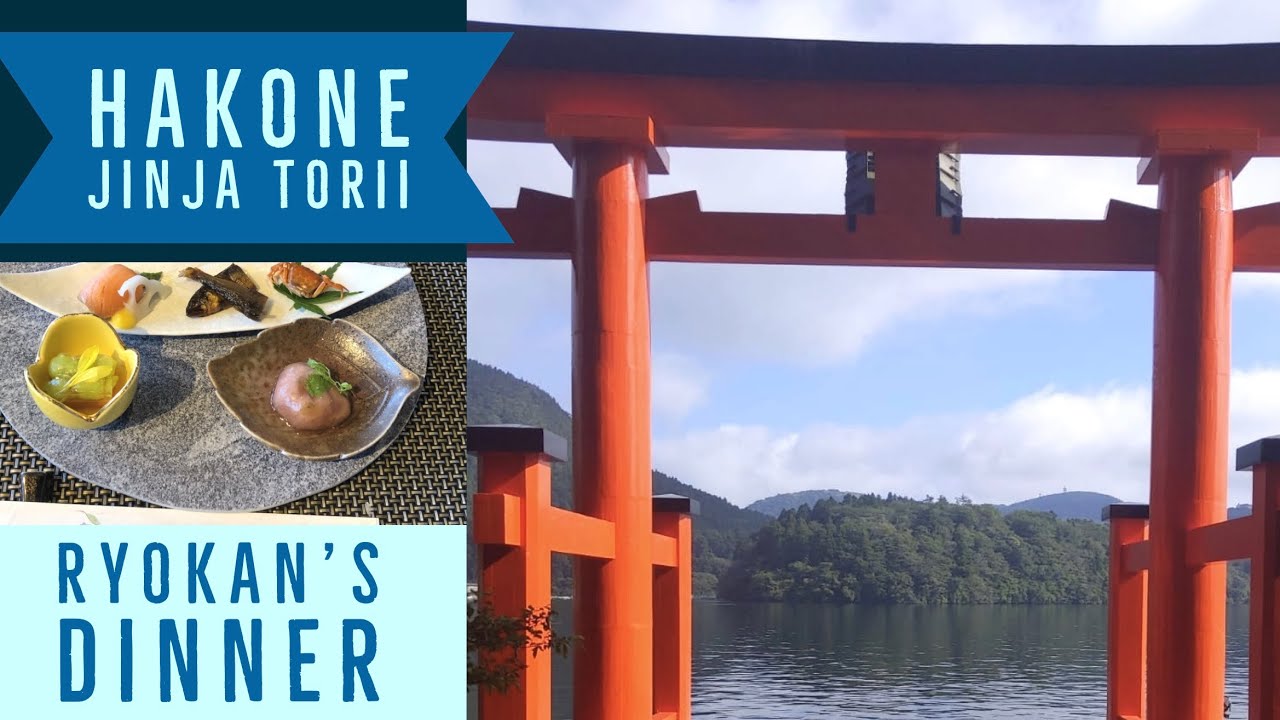 Hakone Jinja Shrine Trip | Traditional Japanese Dinner in Ryokan Hotel