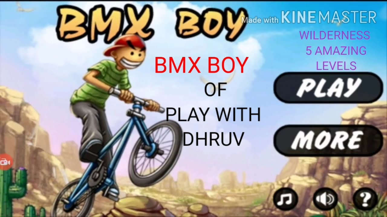 BMX BOY BEST RIDER GAME 5 AMAZING LEVELS BY PLAY WITH DHRUV YouTube
