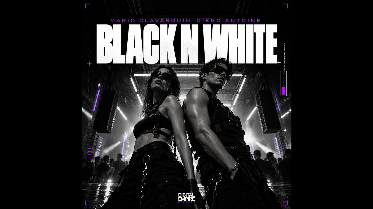 Mario Clavasquin , Diego Antoine - Black N White  [OUT NOW]