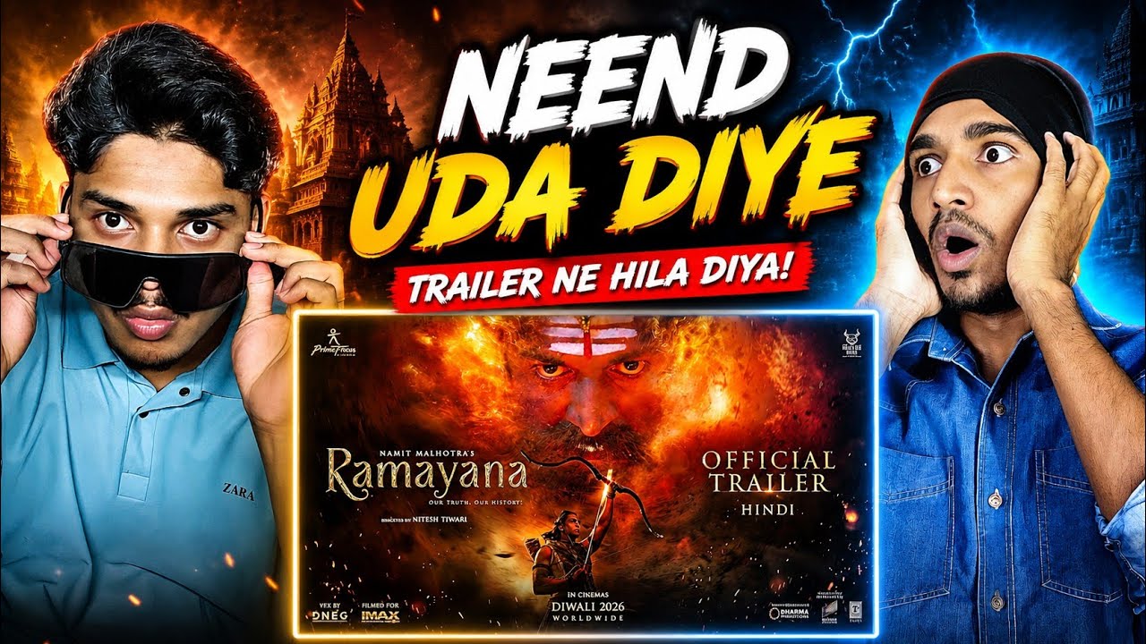 Namit Malhotra's Ramayana- Hindi Trailer REACTION | Nitesh Tiwari | Ranbir, Yash |
