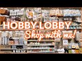 HOBBY LOBBY FALL KITCHEN DECOR  🍂🍁 FALL DINNERWARE 🟠🤎 SHOP WITH ME