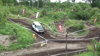 2016　JSTC 北海道DV 第1戦　ジムニーJB43W　ゼッケン13番 佐々木選手