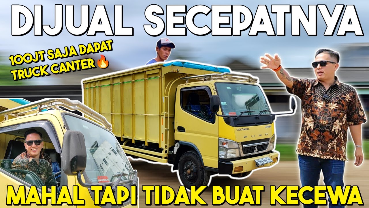 YANG DAPAT MOBIL INI TIDAK KECEWA!! JUAL CEPAT MITSUBISHI CANTER TRUCK PS 125 HDV 2019 FULL ORISINIL