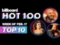 Hot 100 Chart Reveal: Feb. 17th | Billboard News