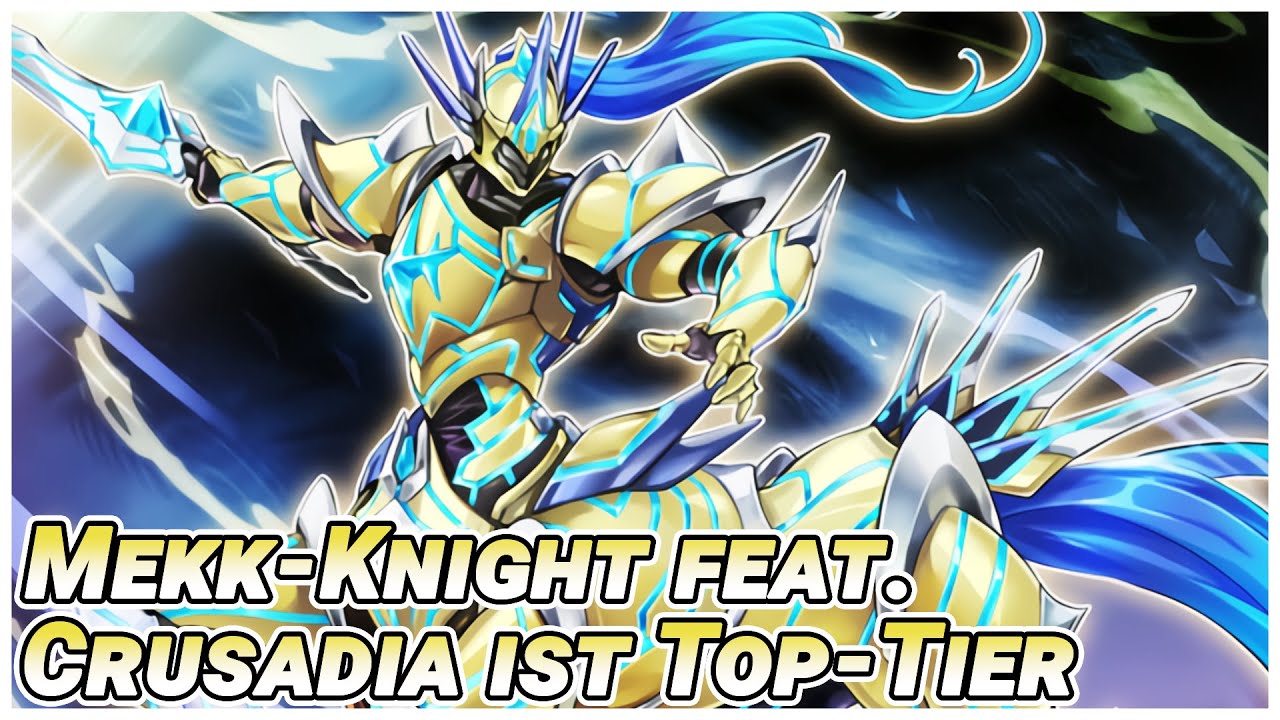MekkKnight mit Crusadia IST die "Neue" Meta ♞ YuGiOh Duel Links YouTube