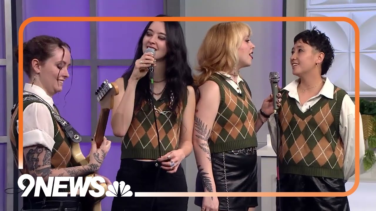 The E Block: Denver band May Be Fern performs on 9NEWS