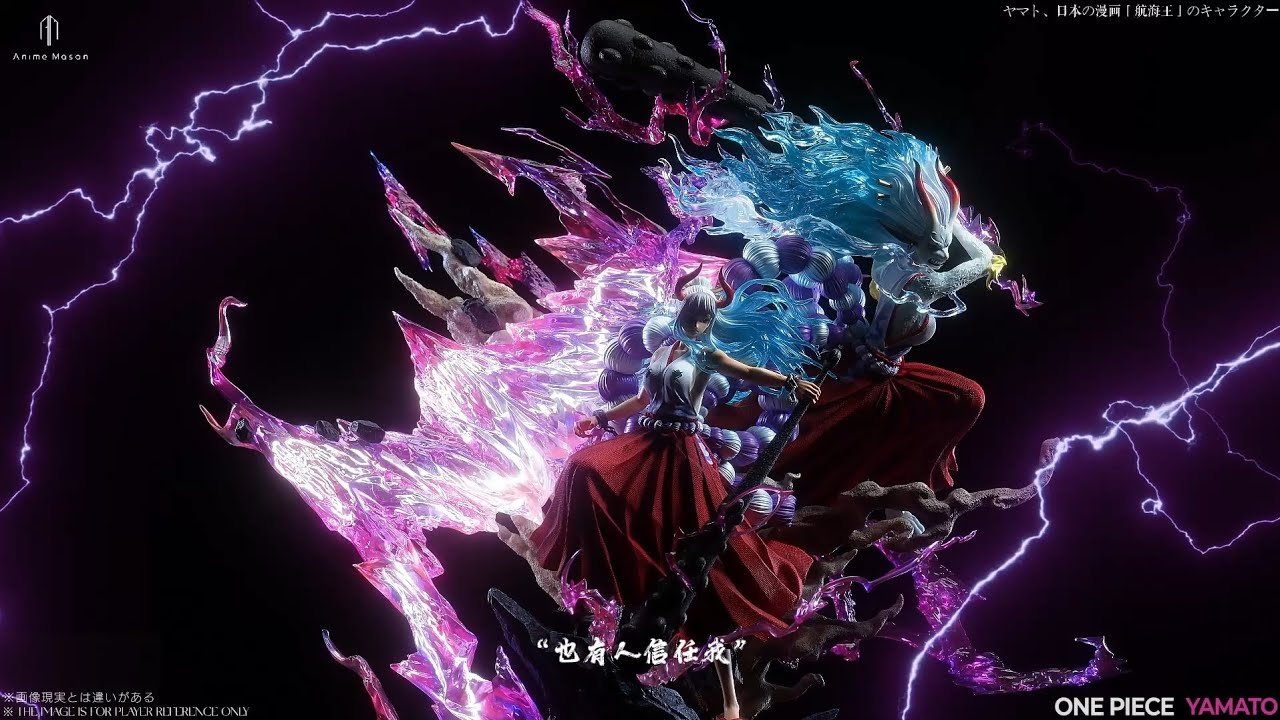 Yamato - Anime Mason Studio One Piece licensed Resin Statue 