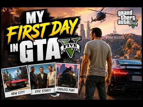 MY FIRST DAY IN LOS SANTOS | GTA V #1