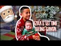 VLOGMAS DAY 2 | BABY MEETS SANTA FOR THE FIRST TIME | GLAMOUR FAMILY