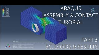 ABAQUS #6 - Two hinges connected with a pin - PART 5