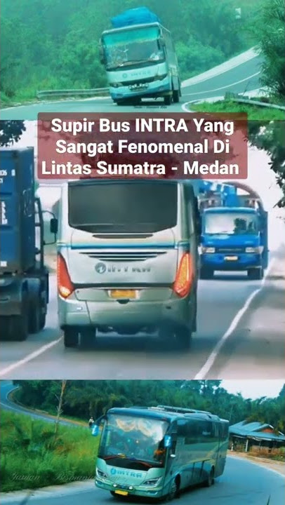Bus INTRA Yang sangat Fenomenal Di Lintas Sumatera - Medan #busmania #busintra #bus #shorts