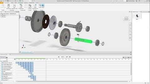 Animate assembly or service instruction in Autodesk Inventor