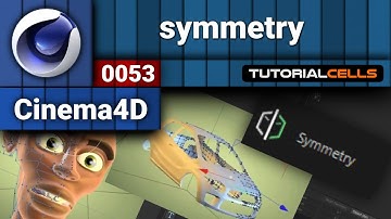 0053. symmetry tool in cinema 4d