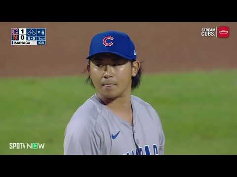 【MLB 速報】カブス今永昇太 6イニング目も2つの三振を奪い三者凡退！vs.メッツ 5.2