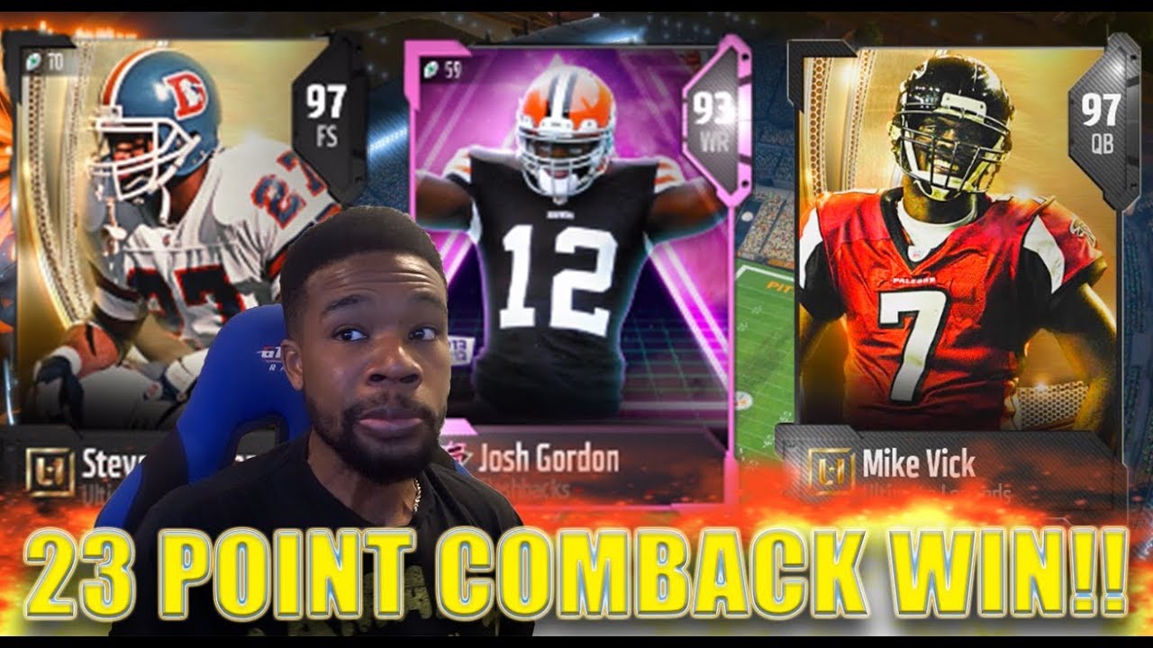 20 POINT 4TH QUARTER COMEBACK! BEST COMEBACK EVER!! - MADDEN 18 DRAFT CHAMPIONS GAMEPLAY