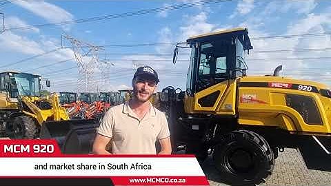 Popular Front End Loader in South Africa - The MCM 920 Extended H-Frame