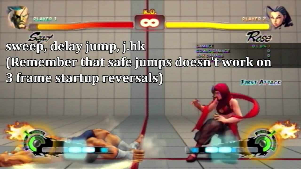 Rose SSFIV AE 2012 TUTORIAL HD REMIX