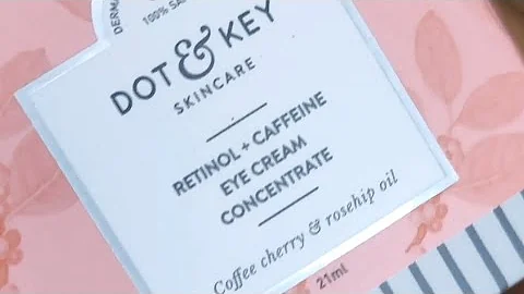 Dot & Key Retinol + Caffeine Under Eye Cream 👀@dotandkey.skincare ❤👀