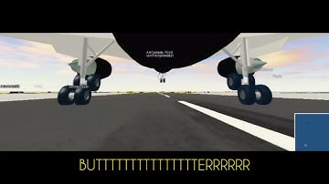 Roblox PTFS: A330-300 Butter Landing︱#swiss001landing