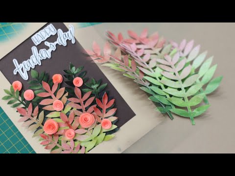 Video ????Tự tạo giấy blend màu trang trí thiệp 20/11_DIY???? - YouTube