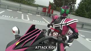 仮面ライダーディケイド 激情態 戦闘シーン