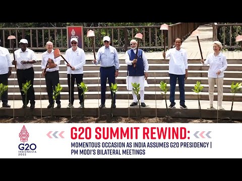 G20 Summit Rewind: Momentous occasion as India assumes G20 Presidency | PM Modi&#39;s bilateral meetings
