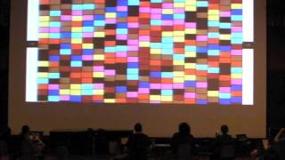 Study no. 6 [Escalators]: Animated Notation [performance]