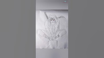 ITACHI UCHIHA Pole Pose | Best on YouTube #naruto #sketch #itachi #drawing #anime #best