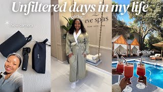 UNFILTERED DAYS IN MY LIFE VLOG| New camera, spa date, girls night & more screenshot 3