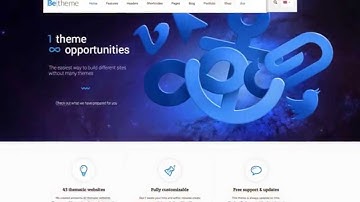 BeTheme - Responsive Multi-Purpose WordPress Theme (ThemeForest)