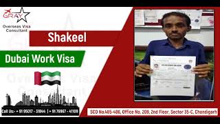 SUCCESS STORY FOR GETTING DUBAI WORK VISA