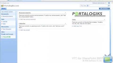 SharePoint 2007 Training Video: Create a SharePoint InfoPath Form Library